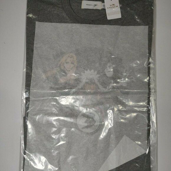 NWT Coach 87871 Naruto Collaboration Michael B. Jordan T Shirt Senin S - Picture 8 of 9